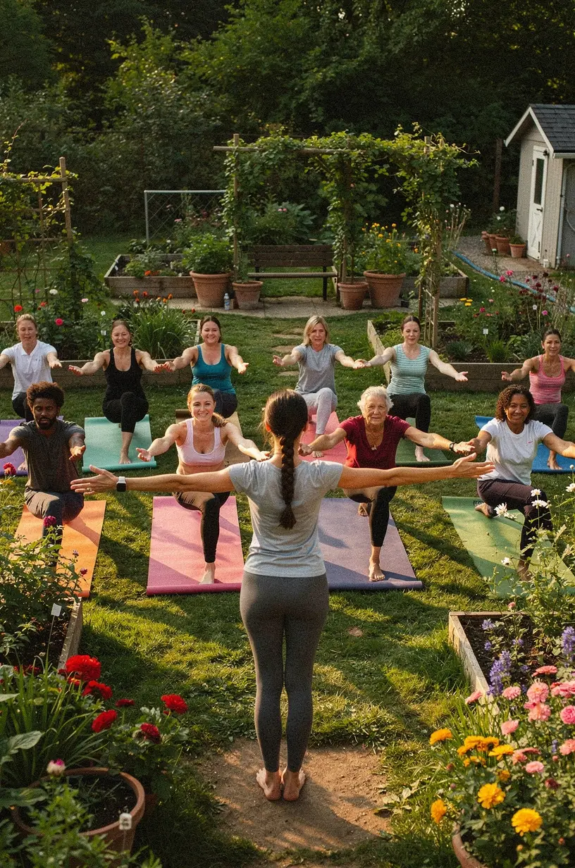 Gardening workshop showcasing various gardening techniques